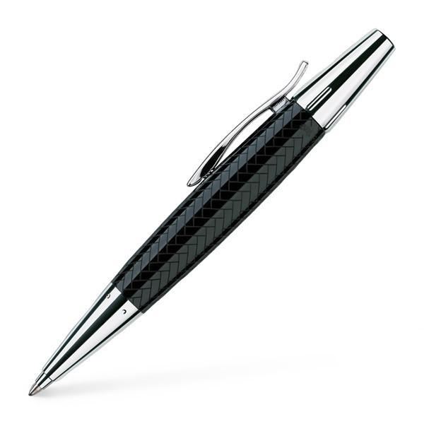 Faber-Castell Emotion Black Parquet Ballpoint Pen | 148351 | Pen Place