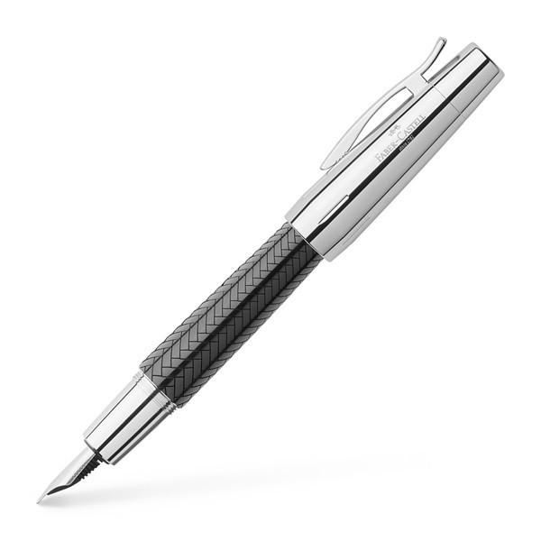 Faber-Castell Emotion Black Parquet Fountain Pen | 148240 | Pen Place