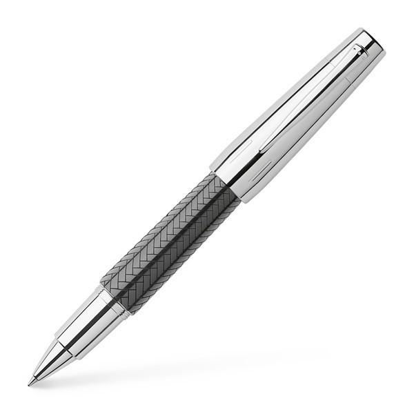 Faber-Castell Emotion Black Parquet Rollerball Pen | 148245 | Pen Place