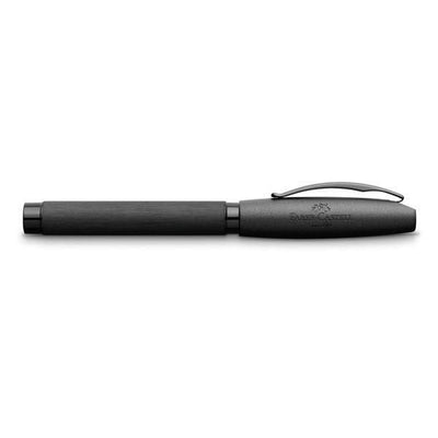 Faber-Castell Essentio Aluminum Black Fountain Pen | 148480 | Pen Place