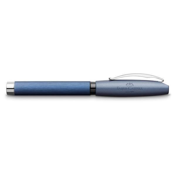 Faber-Castell Essentio Aluminum Blue Fountain Pen | 148440 | Pen Place