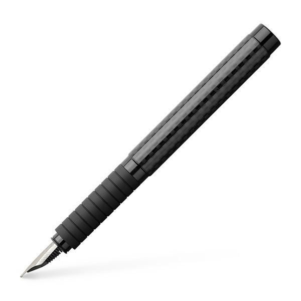 Faber-Castell Essentio Black Carbon Fountain Pen | 148820 | Pen Place