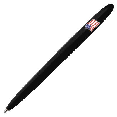 Fisher American Flag Matte Black | 600BAF | Pen Place Since 1968