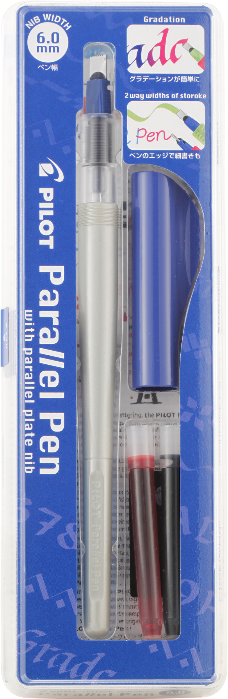 Pilot Parallel Blue 6.0MM Fountain Pen | Pen Store | Pen Place