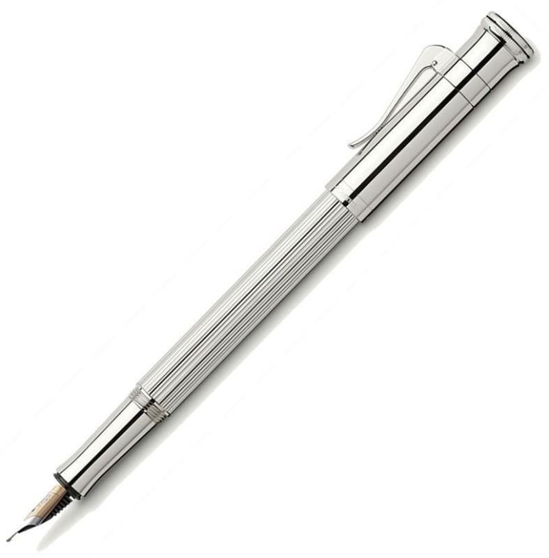 Graf von Faber-Castell Classic Sterling Silver Fountain | 148570 | Pen Place