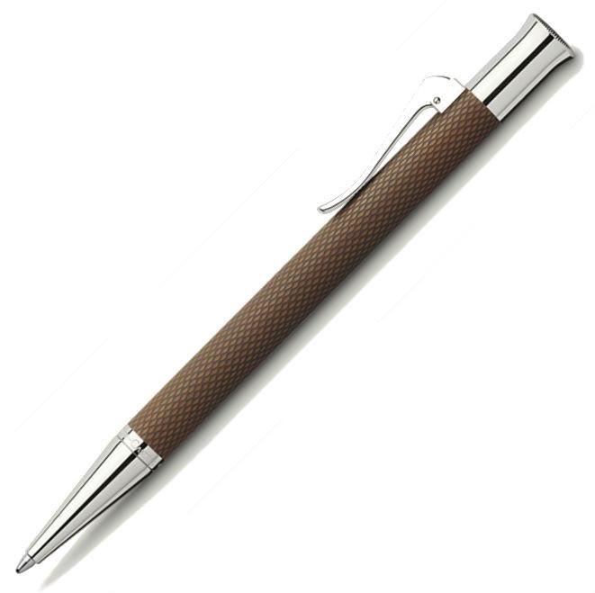 Graf von Faber-Castell Guilloche Cognac Ballpoint | 146535 | Pen Place