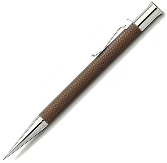 Graf von Faber-Castell Guilloche Cognac Pencil | 136535 | Pen Place