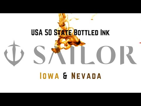Bottled Ink Sailor U.S. States - Iowa