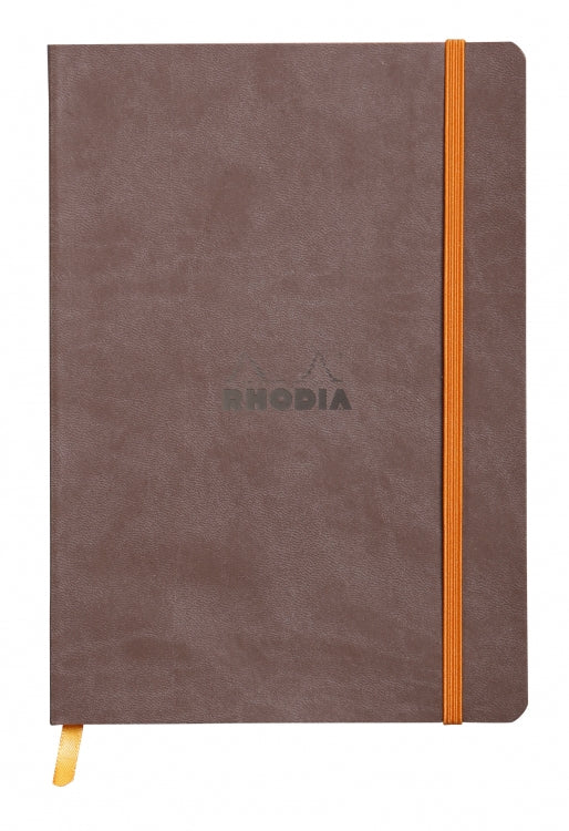 Rhodia A5 Softcover Notebook - Chocolate, Lined