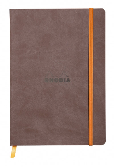 Rhodia A5 Softcover Notebook - Chocolate, Lined