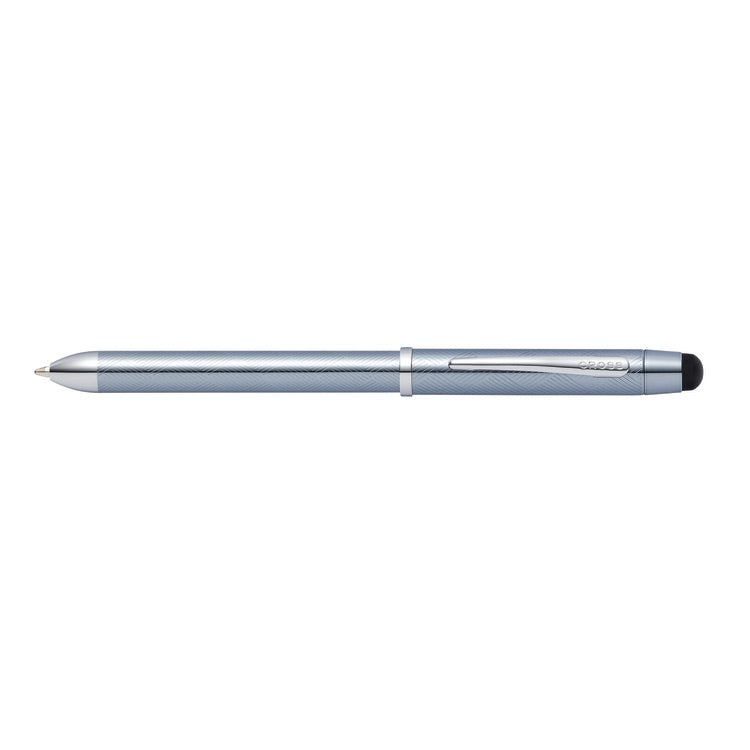 Cross Tech3 Frosty Steel Herringbone MultiFunction Pen