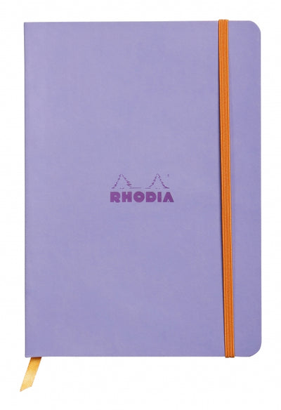 Rhodia A5 Softcover Notebook - Iris, Lined