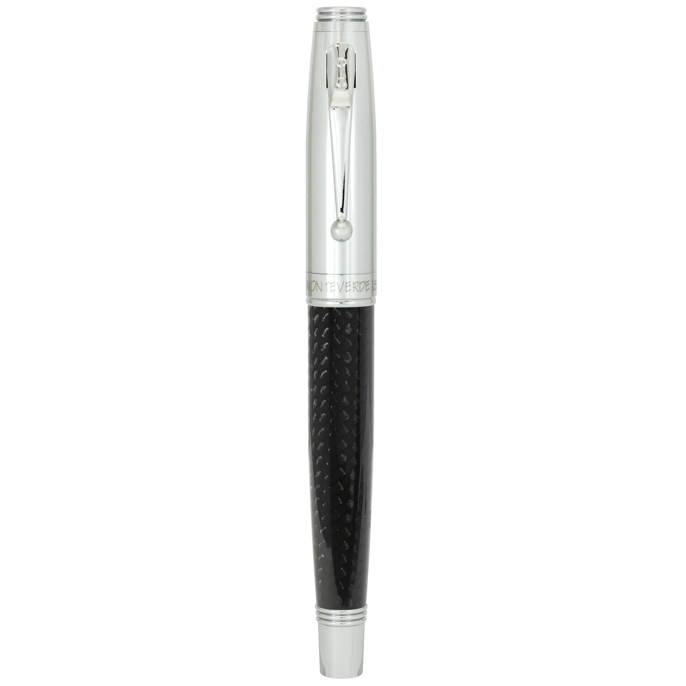 Monteverde Invincia Chrome Carbon Fiber Rollerball Pen