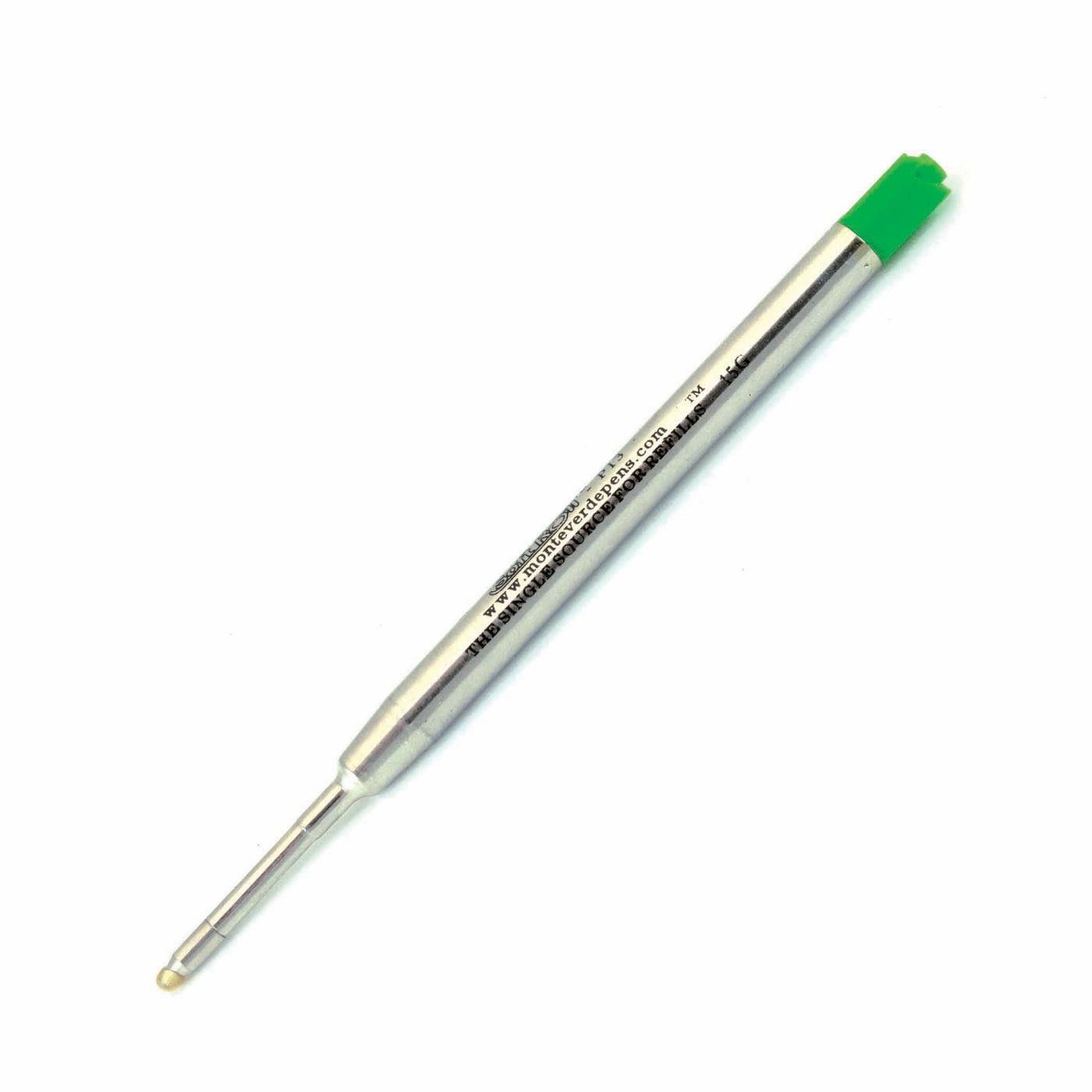 Monteverde Soft Roll Ballpoint Refill To Fit Parker Ballpoint Pens - 2 Pack#color_green