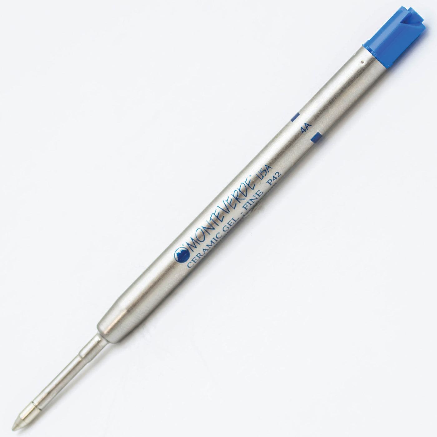 Refill Monteverde Capless Ceramic Gel Ballpoint Refill To Fit Parker Ballpoint Pens - 2 Pack#color_blue