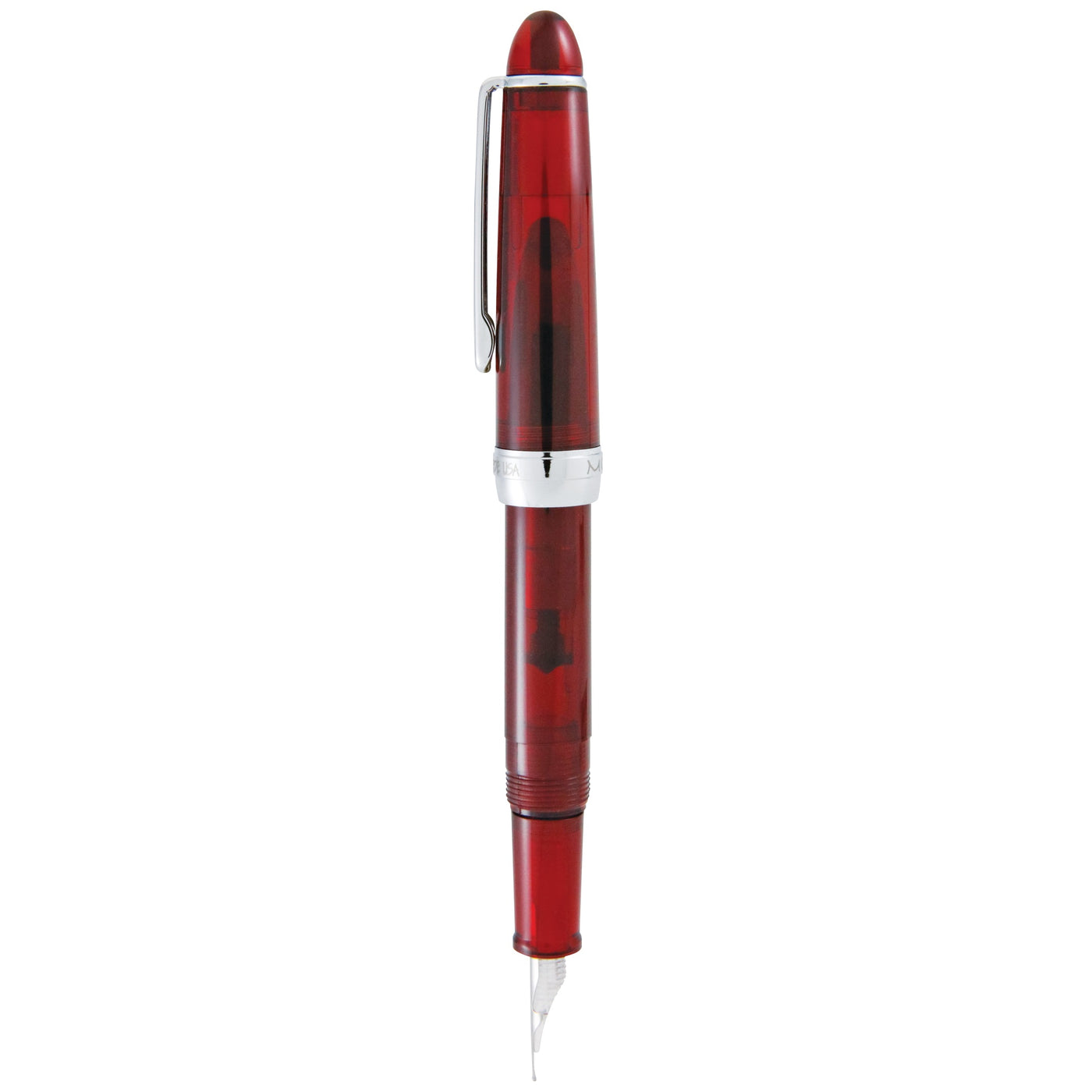 Monteverde Monza 3 Red Fountain Pen (M, F, Flex)