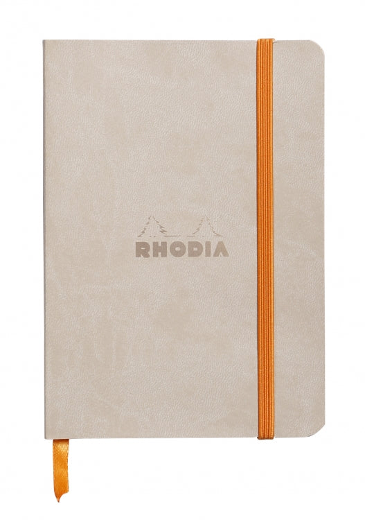 Rhodia A6 Softcover Notebook - Beige, Lined
