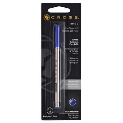 Refill Cross Selectip Jumbo Ballpoint Pen Refill for Rolling Ball Pens#color_blue