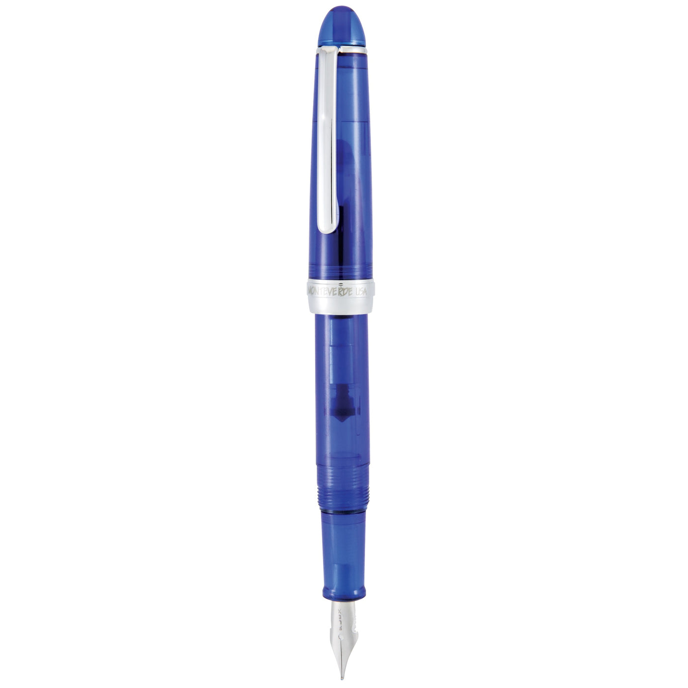 Monteverde Monza 3 Blue Fountain Pen (M, F, Flex)