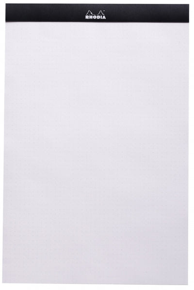 Rhodia No. 19 A4+ Notepad - Black, Dot Grid