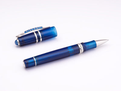 Visconti Homo Sapiens Demo Stones Sapphire Rollerball Pen