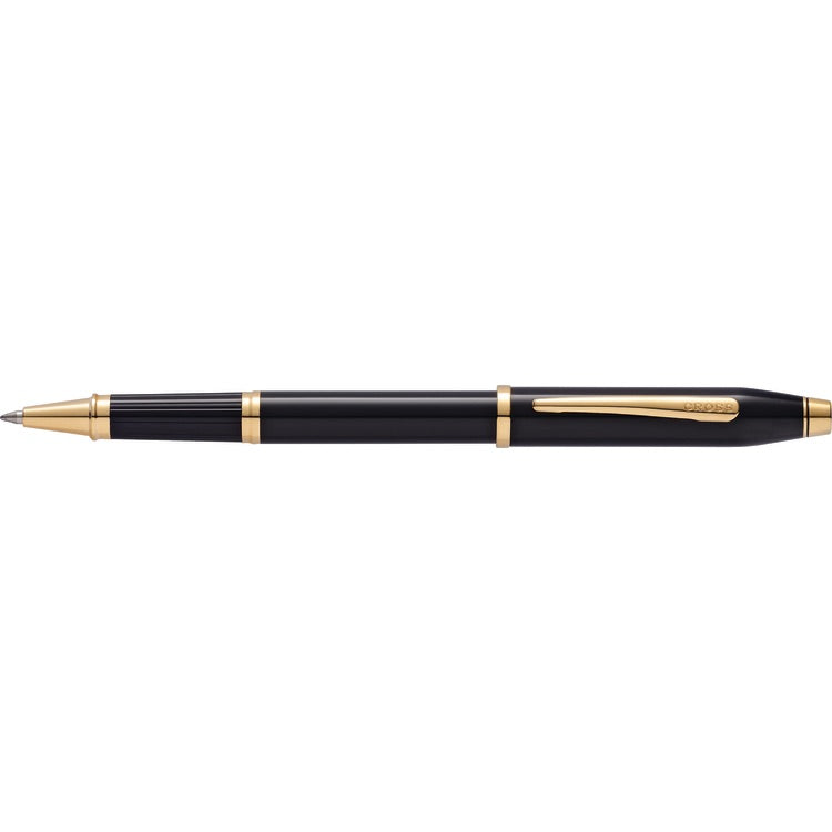 Cross Century II Black 23KT Gold Rollerball Pen