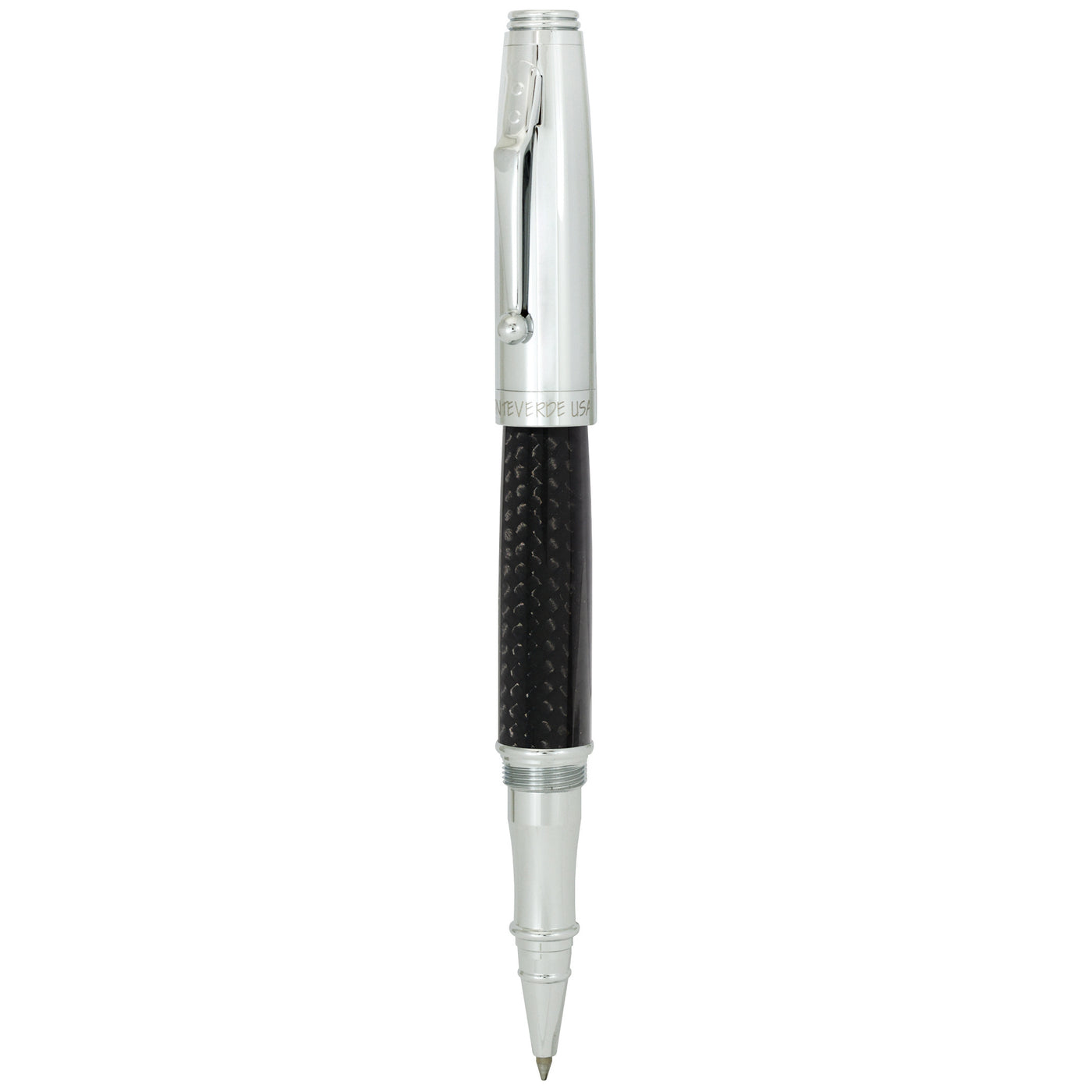 Monteverde Invincia Chrome Carbon Fiber Rollerball Pen
