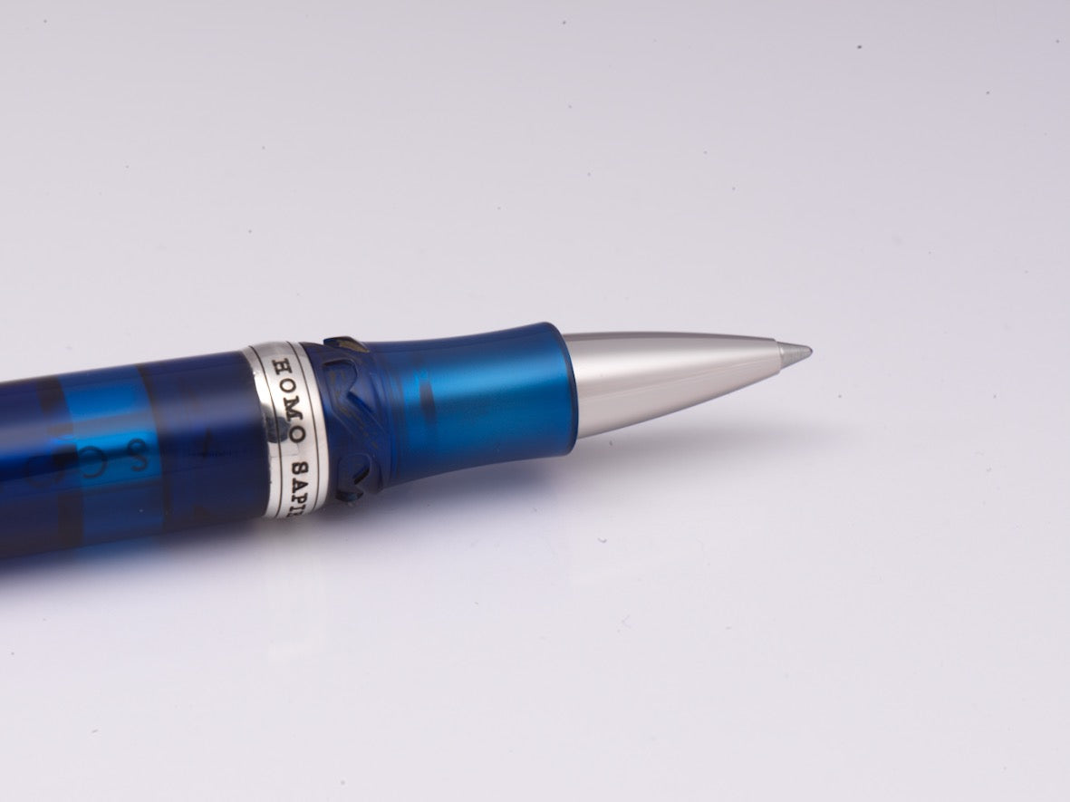 Visconti Homo Sapiens Demo Stones Sapphire Rollerball Pen