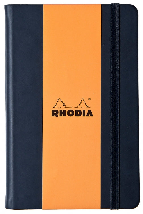 Rhodia A5 Hardcover Webnotebooks - Black, Lined