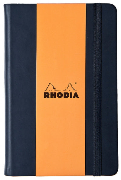 Rhodia A5 Hardcover Webnotebooks - Black, Lined
