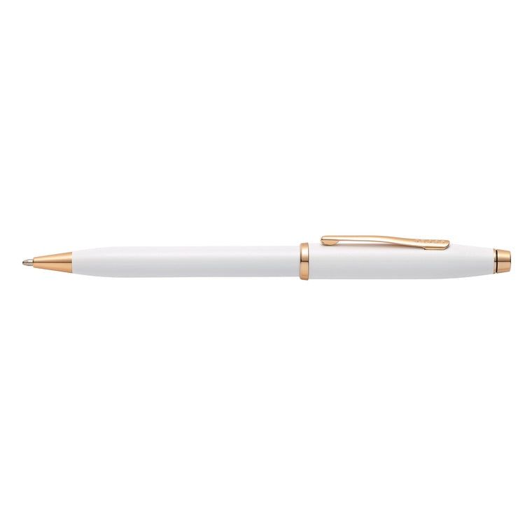 Cross Century II Limited Edition White and Rose Gold Ballpoint Pen