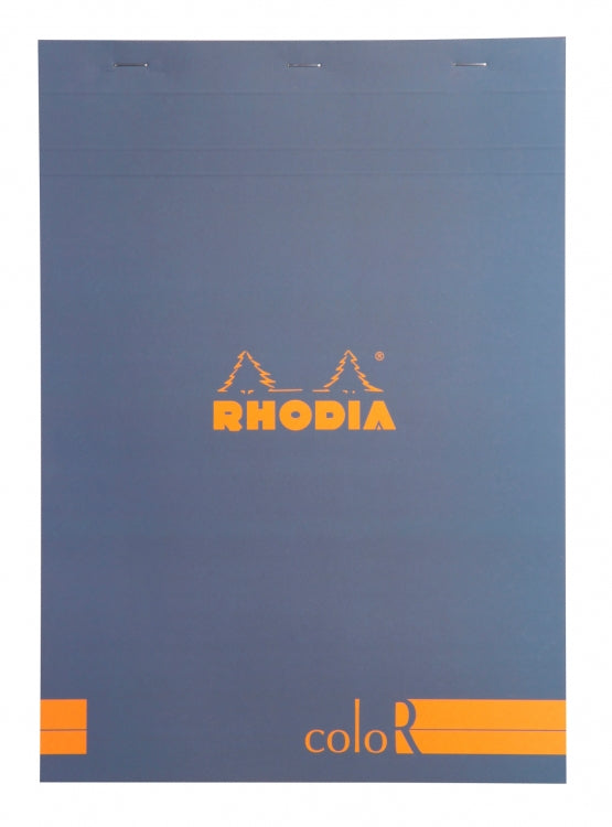 Rhodia ColoR No. 18 A4 Notepad - Sapphire, Lined