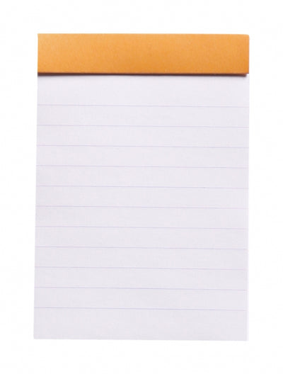 Rhodia No. 11 Pocket Notepad - Orange, Lined