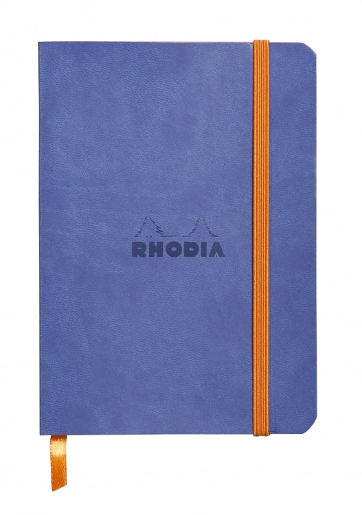 Rhodia A6 Softcover Notebook - Sapphire, Lined