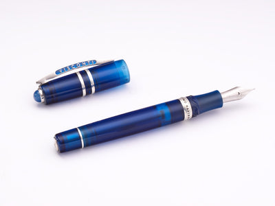 Visconti Homo Sapiens Demo Stones Sapphire Fountain Pen