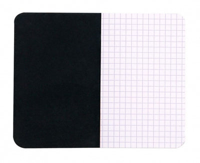 Rhodia Side Staple Pocket Notebook - Black, Graph