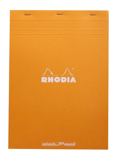 Rhodia No. 18 A4 Notepad - Orange, Dot Grid