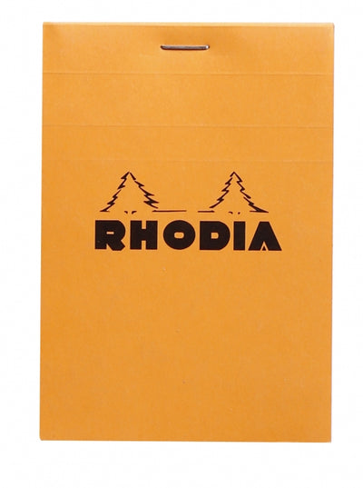 Rhodia No. 12 Passport Notepad - Orange, Graph