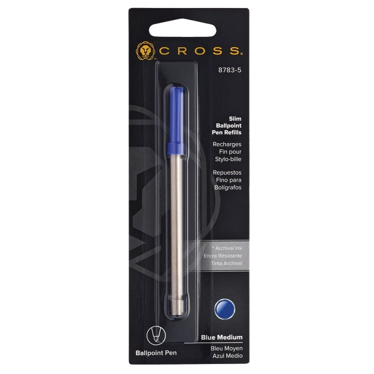 Refill Cross Slim Ballpoint Refill for Click#color_blue