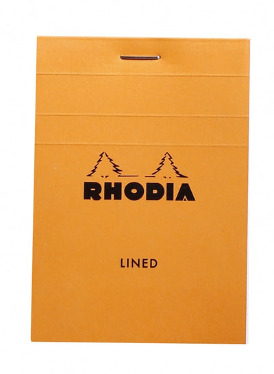 Rhodia No. 11 Pocket Notepad - Orange, Lined