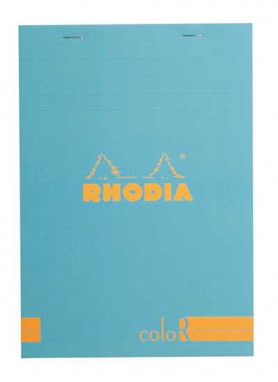 Rhodia ColoR No. 16 A5 Notepad - Turquoise, Lined