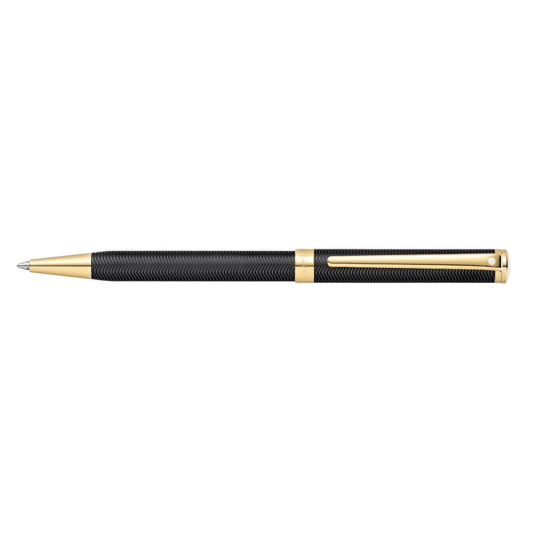 Sheaffer Intensity Engraved Matte Black
w/Chrome Cap Chrome Trim Ballpoint Pen