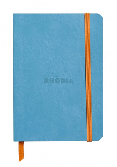 Rhodia A6 Softcover Notebook - Turquoise, Lined