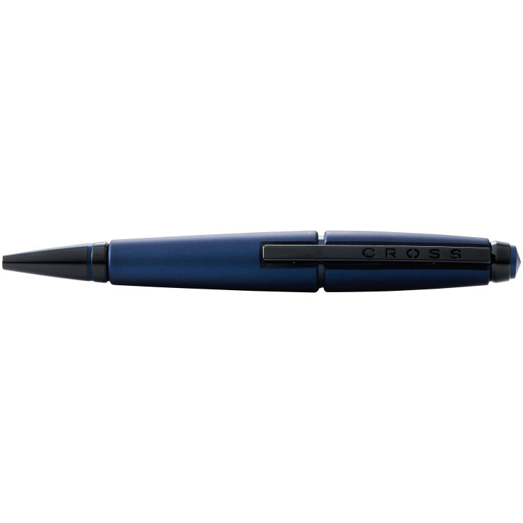 Cross Edge Matte Blue w/PVD Rollerball Pen