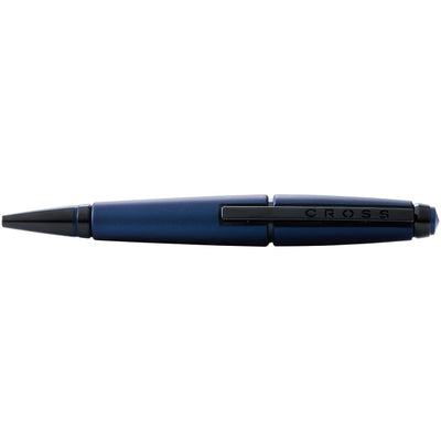 Cross Edge Matte Blue w/PVD Rollerball Pen