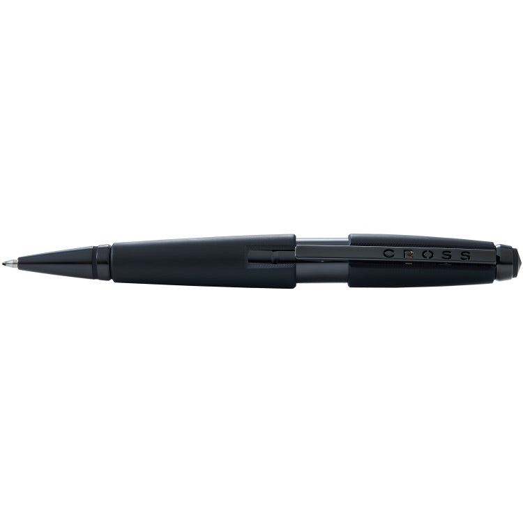 Cross Edge Matte Black w/PVD Rollerball Pen