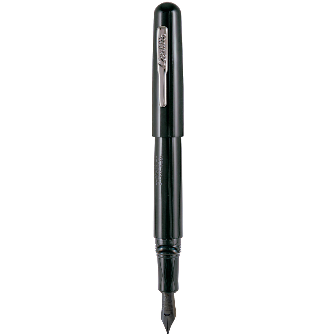 Conklin All American Raven Black Fountain Pen