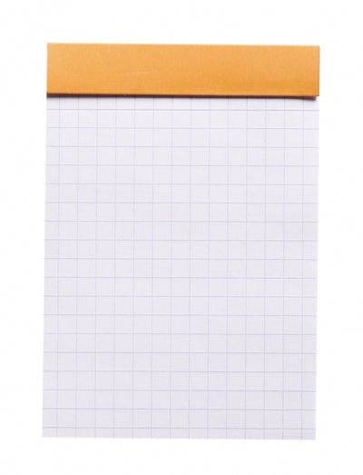 Rhodia No. 11 Pocket Notepad - Orange, Graph