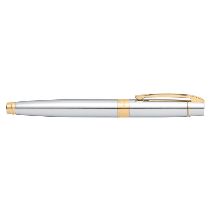 Sheaffer 300 Chrome with Gold Tone Trim Rollerball Pen