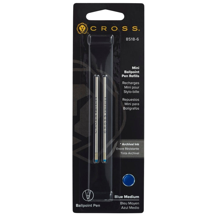 Refill Cross 2 Mini Ballpoint Pens#color_blue